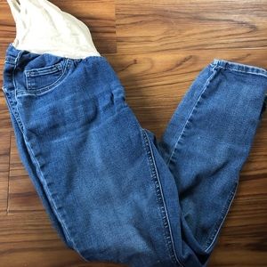 Petite maternity jeans
